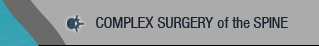 Complex Surgery of the Spine