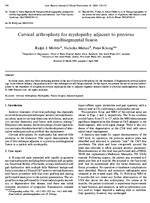 Arthroplasty Adjacent Fusion