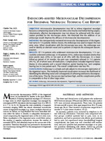 Endoscope Trigeminal
