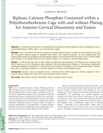 ACDF TCP Kage Orthopaedic Surgery