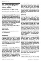 Laparoscopy Head Injured Patient