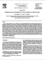 PN Stimulation Pain Mobbs Blum