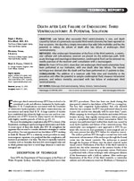 Third Ventriculostomy Neurosurgery